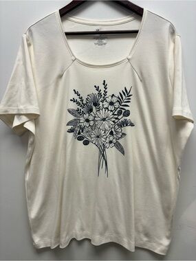 4 for $25 🤍 Penmans Plus Floral Graphic Tee 3X 🤍